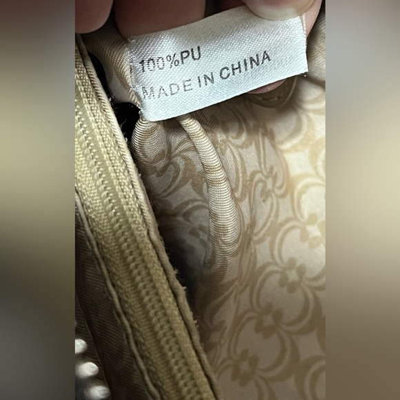 Charming Charlie Gray Purse Handbag with 2 straps, Preloved. - Picture 15 of 16